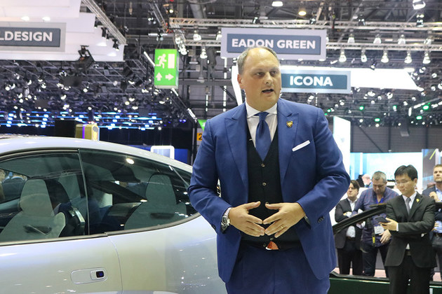 日内瓦车展 绿驰-金星电动轿跑全球首发