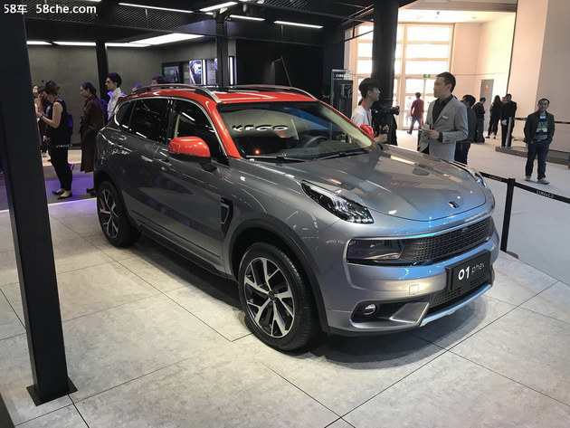 2018北京车展 领克01插电混动版正式发布