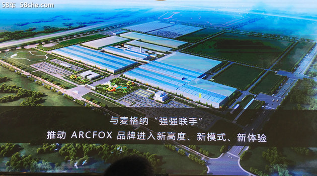 新能源高端品牌ARCFOX 落户全球顶级工厂