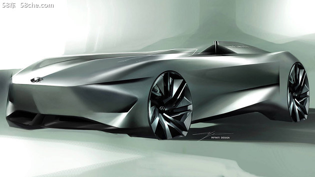英菲尼迪新概念车设计图 电气化的未来