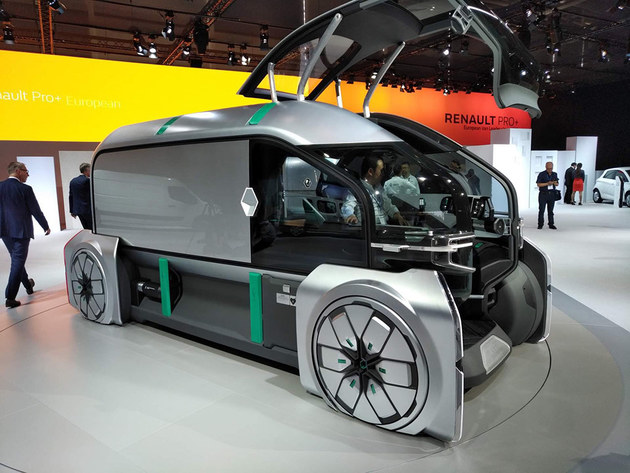 雷诺EZ-Pro概念车亮相 物流快递新模式
