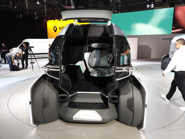 雷诺EZ-Pro概念车亮相 物流快递新模式