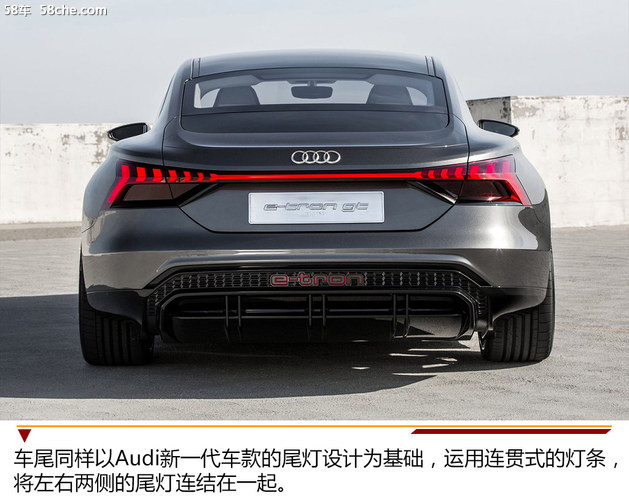 Audi e-tron GT概念车官图解析
