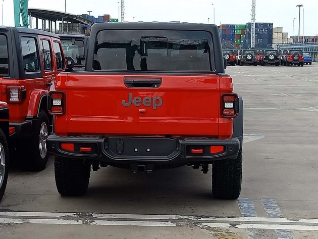 Jeep Gladiator谍照 上海车展亚洲首秀