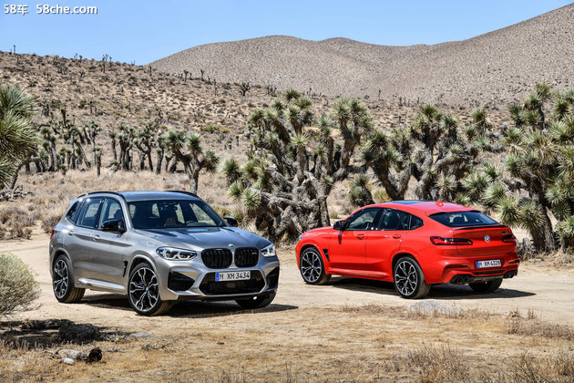 创新BMW X3 M和新BMW X4 M即将全球首秀