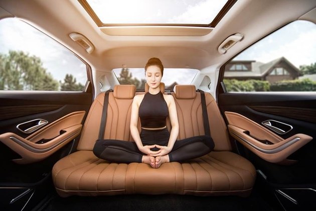 体验北京汽车智道舒活瑜伽 创领女性舒适出行