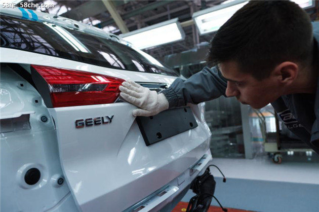 吉利汽车连续三年中国品牌乘用车第一