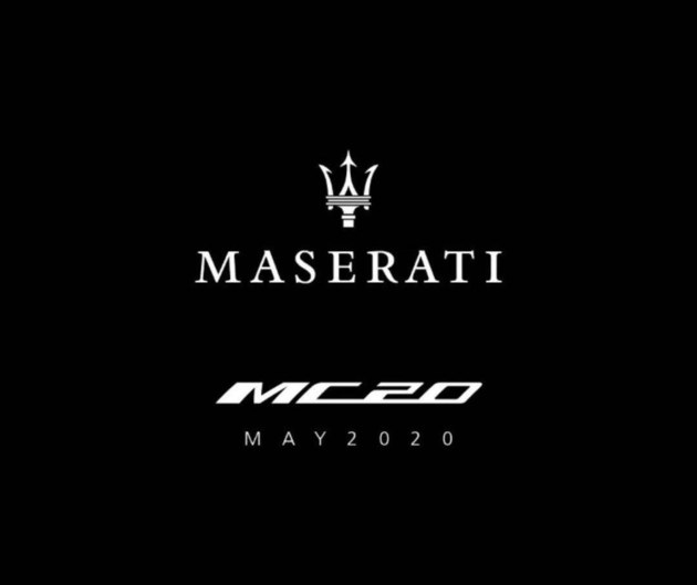 5月份正式亮相 玛莎拉蒂将推出MC20超跑