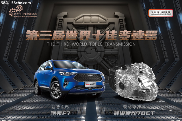 长城汽车7DCT三度荣膺“世界十佳变速器”