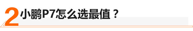 总共八款车型可选 小鹏P7选哪款最值？