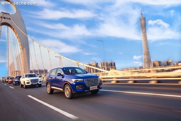 国民神车哈弗H6 挺起中国SUV品牌的脊梁