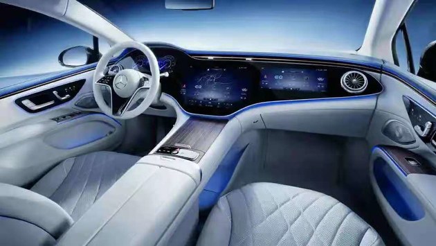 2021上海车展：奔驰电动车EQS正式发布