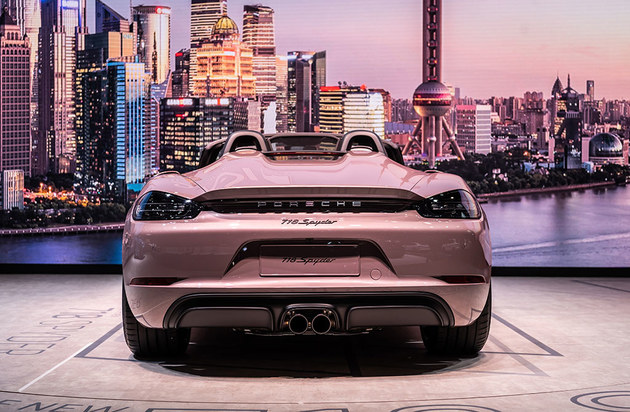2021上海车展：保时捷718 Spyder售73.8万元