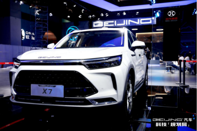 2021上海车展：BEIJING汽车多款新车预售