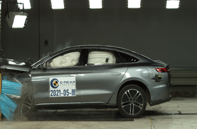 比亚迪汉获C-NCAP五星安全认证，成为首款“双优安全认证”的新能源轿车