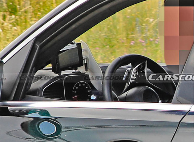 奔驰中期改款GLE曝光，外观颜值升级 内饰有望配S级同款