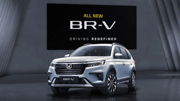 2022款本田BR-V正式亮相 7座SUV东南亚卖疯了