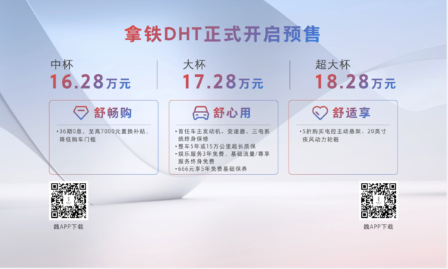 2021广州车展：魏牌拿铁DHT亮相广州车展开启预售