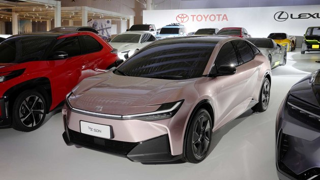 丰田与比亚迪合作的首款纯电动车曝光 就是bz SDN概念车