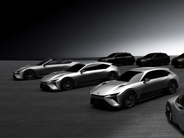 雷克萨斯发布多款全新车 包含4款电动车