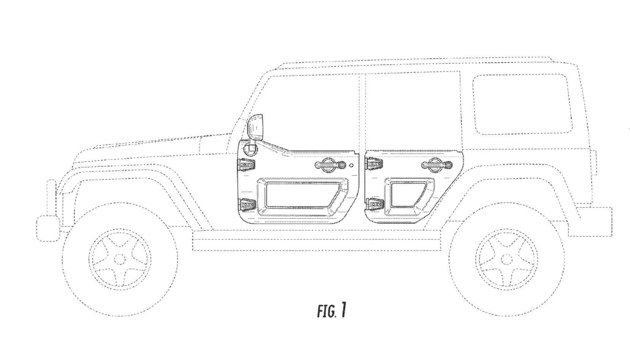 Jeep申请镂空车门设计专利 量产可能不高