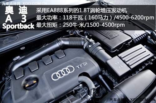 新的选择 静态体验奥迪A3 Sportback