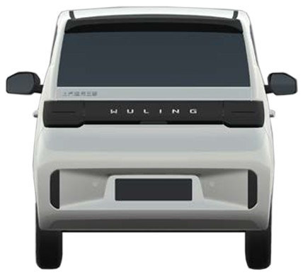 五菱宏光MINIEV银标车型专利图 大灯重新设计