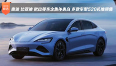 多款车型520扎堆预售