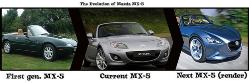 1000kg以下 新一代MX-5预计2012年发布