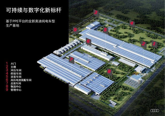 奥迪一汽新能源工厂奠基 2024年投产/PPE平台专属