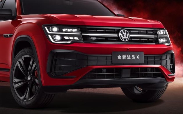 配发光Logo设计 新款途昂X或9月底上市