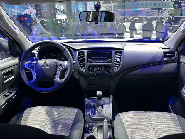 2022广州车展 实拍三菱全新皮卡车型L200