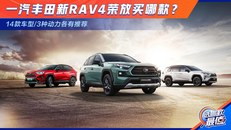 一汽丰田新RAV4荣放买哪款？14款车型/3种动力各有推荐