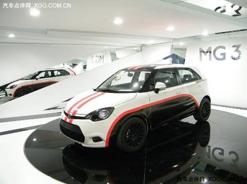 第6代传奇英伦小车 新MG3首秀广州车展