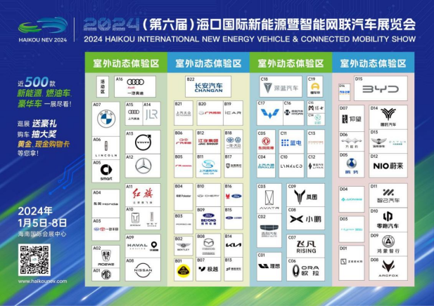 开年首展——海口国际车展暨海口新能源车展即将盛大开幕即将盛大开幕