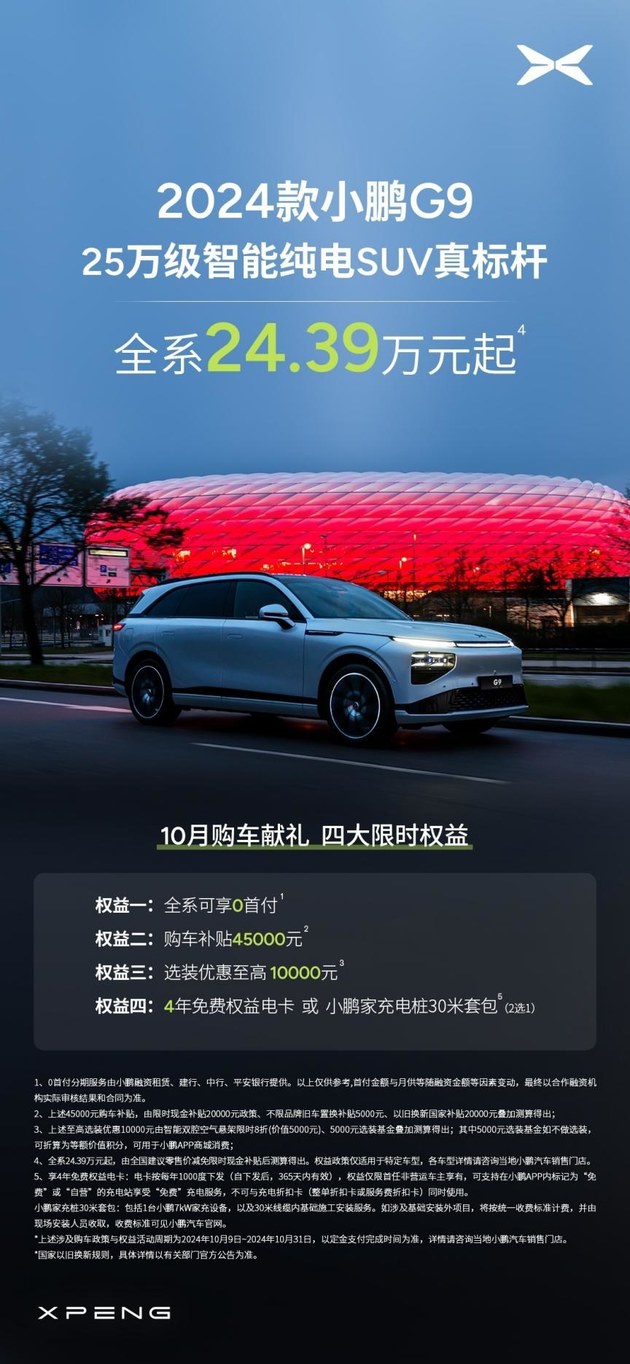 25万级纯电SUV 24款小鹏G9、Model Y怎么选