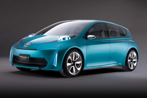 明年上半年量产 丰田发布Prius c概念车
