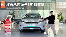 探店比亚迪元UP智驾版 买3款车型都不会出错
