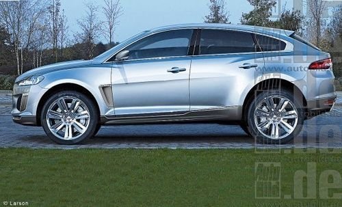 预计2012年发布 曝捷豹SUV效果设计图