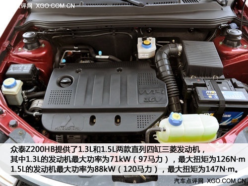 夹缝中生存的小型车 实拍众泰Z200HB