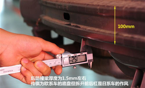 这个可以有 6款热门车型防撞梁详细调查