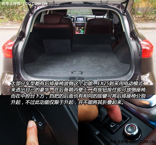 跑车型Crossover 静态体验英菲尼迪EX25