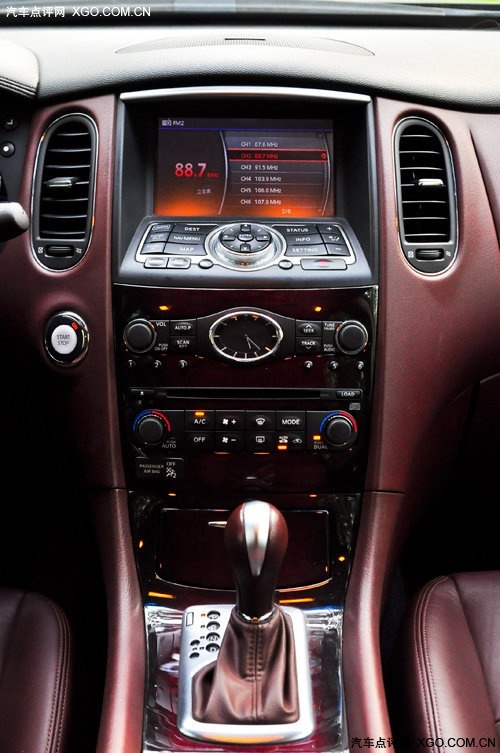 跑车型Crossover 静态体验英菲尼迪EX25