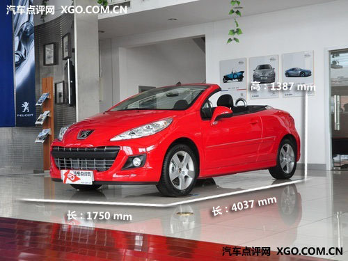 为拉风而生 实拍浪漫敞篷小跑标致207CC