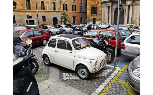 城市代步工具 意大利罗马试驾Smart