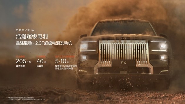 豪华双旗舰车型亮相上海车展 极氪9X全球首秀