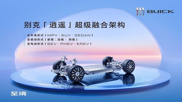 别克发布高端子品牌“至境” “逍遥”超级融合架构首发