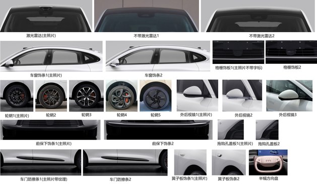 国产大V8/奥迪带字母 这批工信部新车还有啥