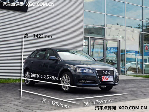 增加1.4T车型！ 2012款奥迪A3到店实拍