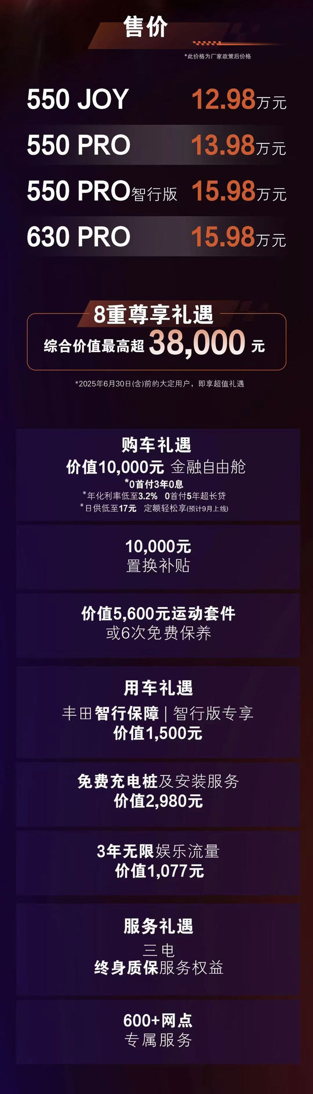 丰田bZ5 12.98万起售 激光雷达16万到手